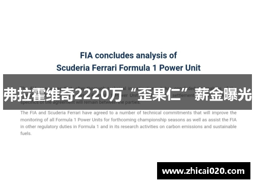 弗拉霍维奇2220万“歪果仁”薪金曝光